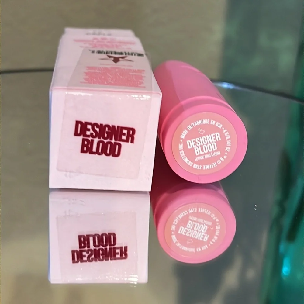 Jeffree Star Velvet Trap lipstick in color Designer Blood. New!